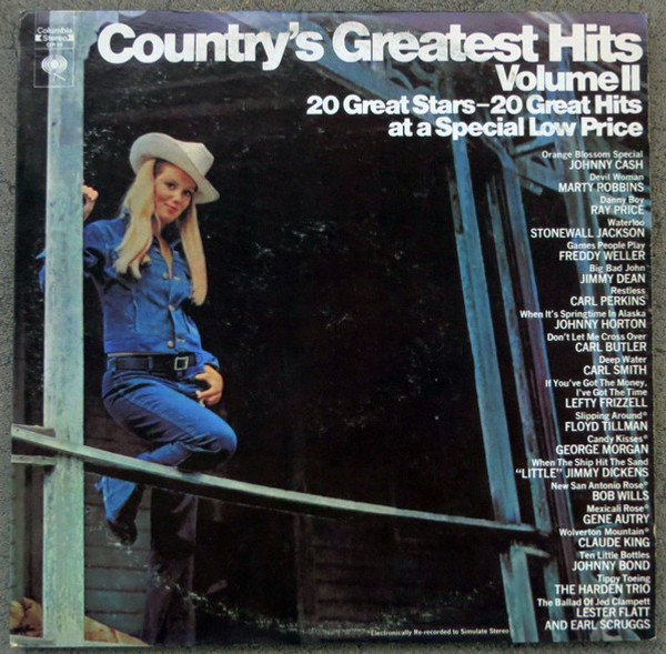 Various - Country's Greatest Hits Volume II - Columbia - GP 19 - 2xLP, Comp 2440544972