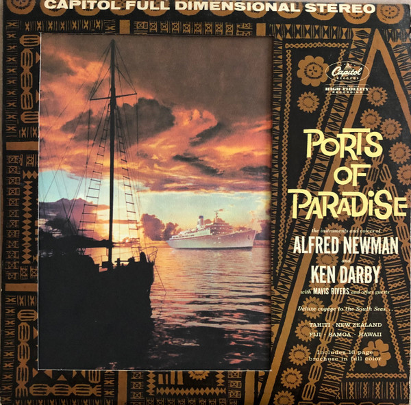 Alfred Newman And Ken Darby - Ports Of Paradise - Capitol Records - STAO-1447 - LP, Album, RE, Die 2501749052