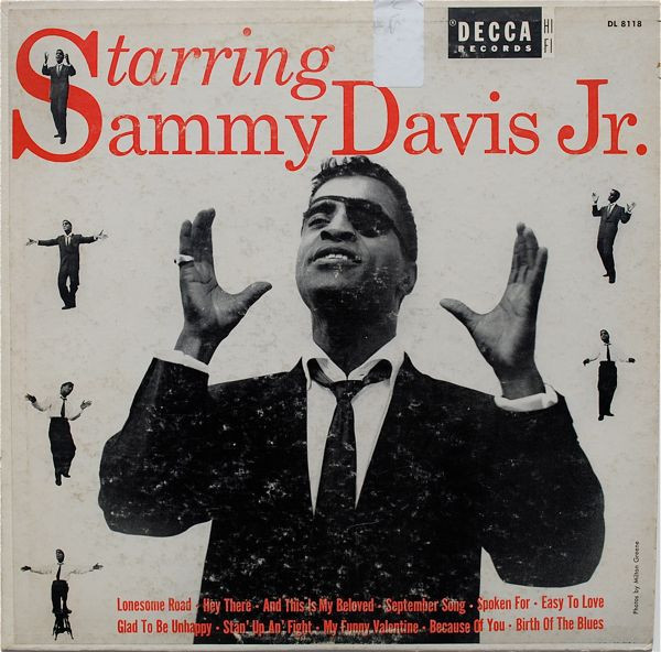 Sammy Davis Jr. - Starring Sammy Davis Jr. - Decca - DL 8118 - LP, Album 2480374805