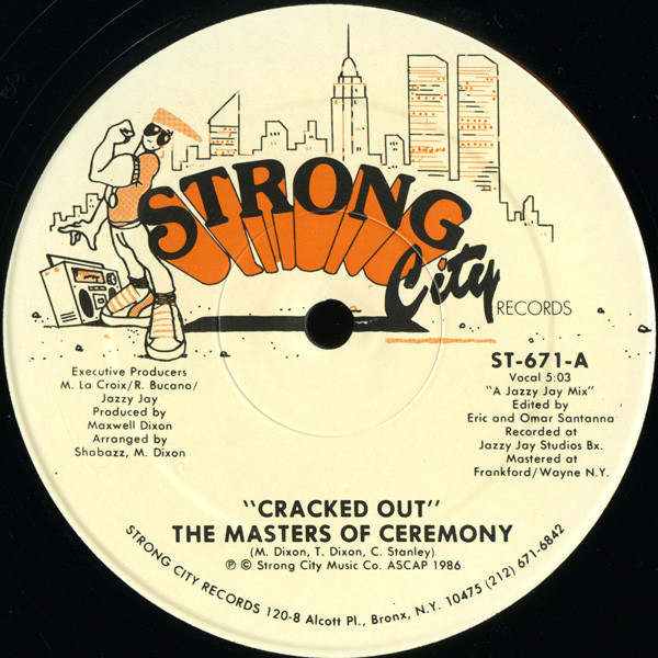 Masters Of Ceremony (2) - Cracked Out - Strong City Records - ST-671 - 12" 2492973896