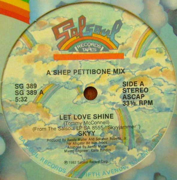 Skyy - Let Love Shine - Salsoul Records - SG 389 - 12", Single 2427857585