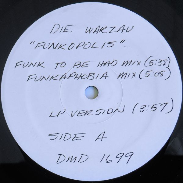 Die Warzau - Funkopolis - Atlantic - DMD 1699 - 12", Single, W/Lbl 2463744047