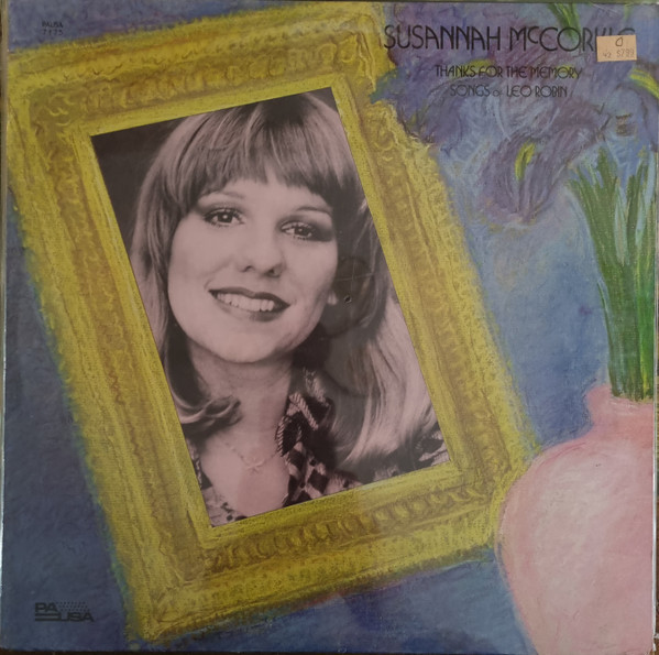 Susannah McCorkle - Thanks For The Memory (Songs Of Leo Robin) - Pausa Records - 7175 - LP, Album 2410807490