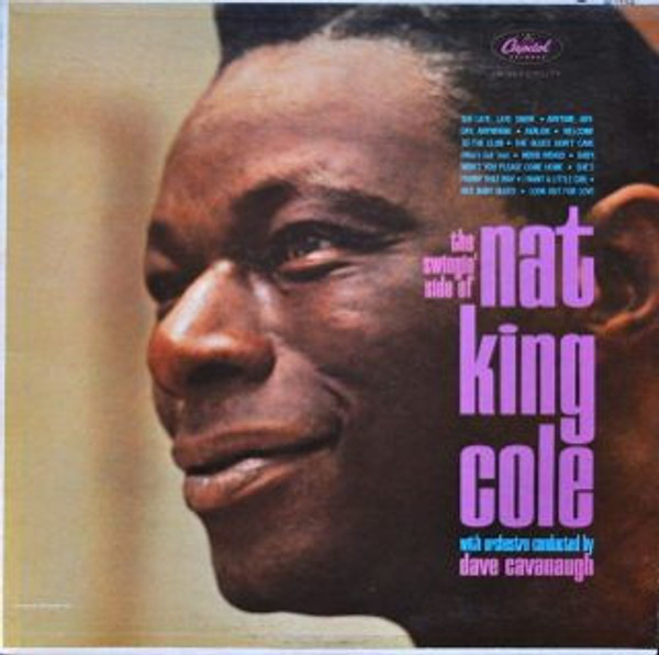 Nat King Cole - The Swingin' Side Of Nat King Cole - Capitol Records, Capitol Records - W-1724, W 1724 - LP, Album, Mono 2410791698