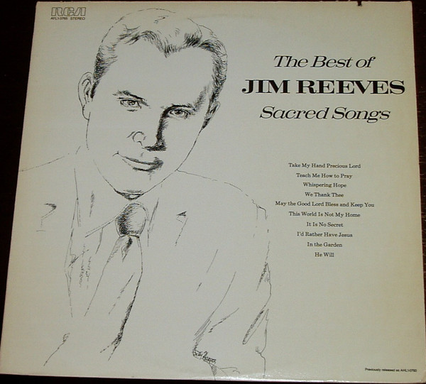 Jim Reeves - The Best Of Jim Reeves Sacred Songs - RCA Victor - AYL1-3765 - LP, Comp, RE, Hol 2398895807