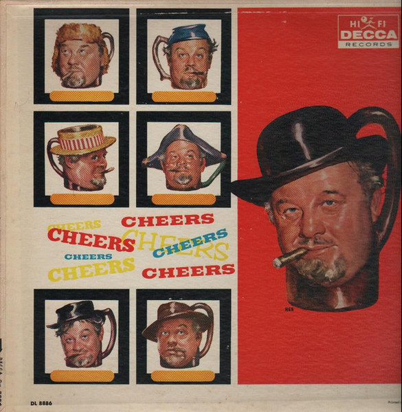 Burl Ives - Cheers - Decca - DL 8886 - LP, Mono, Pin 2454098504