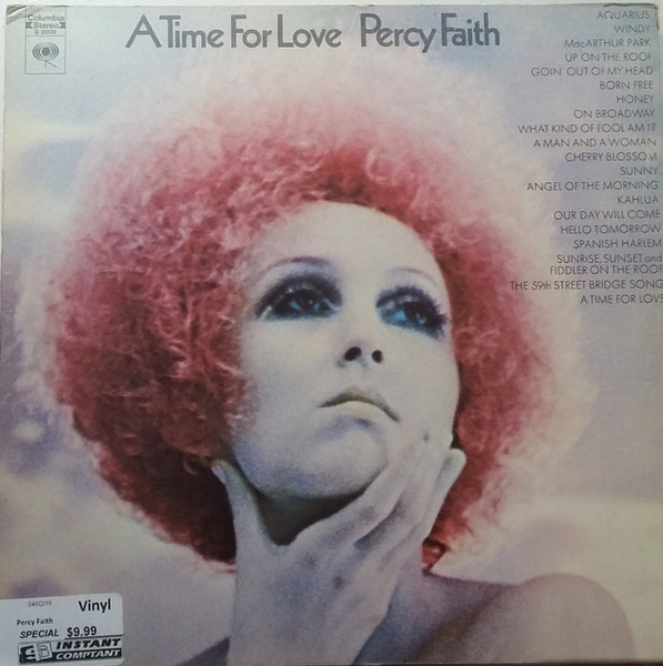 Percy Faith - A Time For Love - Columbia - G 30330 - 2xLP, Album 2527042119