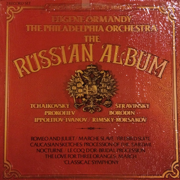 Eugene Ormandy, The Philadelphia Orchestra - The Russian Album - RCA Red Seal - R214480 - 2xLP, Comp 2418205847