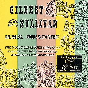 Gilbert & Sullivan, D'Oyly Carte Opera Company - H.M.S. Pinafore (2xLP, Mono, RE)