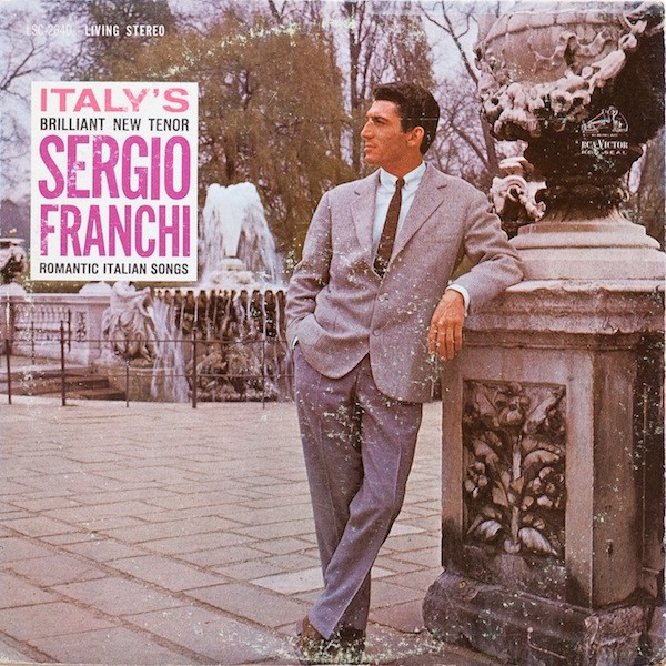 Sergio Franchi - Romantic Italian Songs - RCA Victor Red Seal - LSC-2640 - LP, Album 2438247056