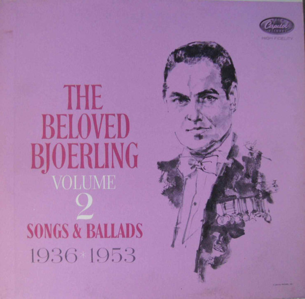 Jussi Bj√∂rling - The Beloved Bjoerling Volume 2: Songs And Ballads 1936-1953 - Capitol Records, Capitol Records - G 7247, G-7247 - LP, Comp 2403533660