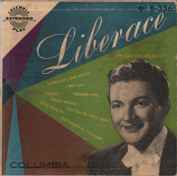 Liberace - Liberace By Candlelight (2x7", Album, EP)