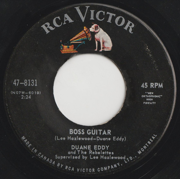 Duane Eddy And The Rebelettes* / Duane Eddy - Boss Guitar / The Desert Rat (7", Single, Mono)