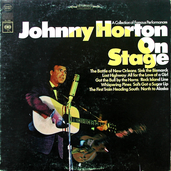 Johnny Horton - Johnny Horton On Stage (LP)