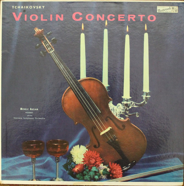 Tchaikovsky* - Michèle Auclair, Viennese Symphonic Orchestra* - Concerto In D Major, Op.35 (LP, Album)