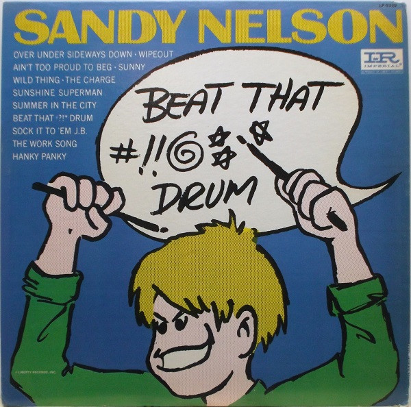 Sandy Nelson - Beat That #?!* Drum (LP, Album, Mono)