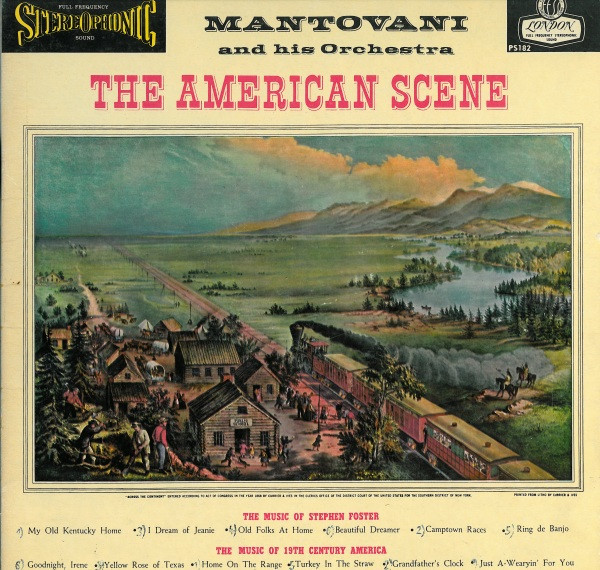 Mantovani And His Orchestra - The American Scene (LP)