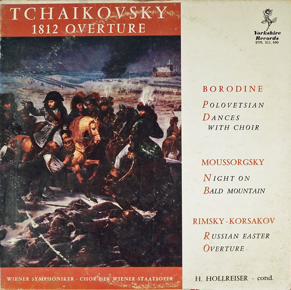 Tchaikovsky*, Borodine*, Moussorgsky*, Rimsky-Korsakov*, H. Hollreiser*, Wiener Symphoniker - Chor Der Weiner Staatsoper* - Tchaikovsky ∙ Borodine ∙ Moussorgsky ∙ Rimsky-Korsakov (LP)