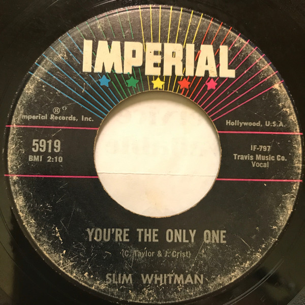 Slim Whitman - Love Letters In The Sand (7", Single)