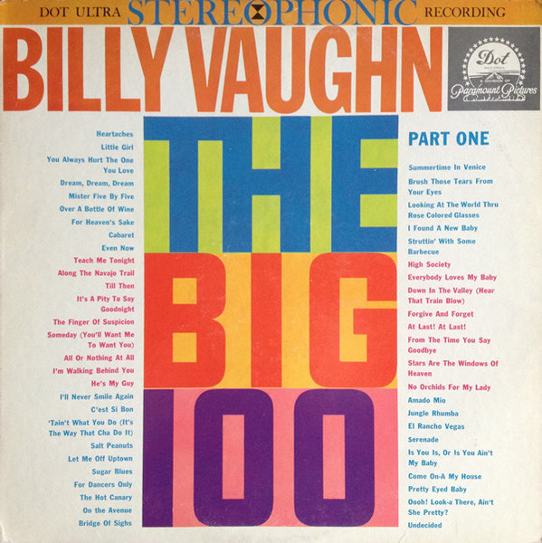 Billy Vaughn And His Orchestra - The Big 100 (2xLP, Album)
