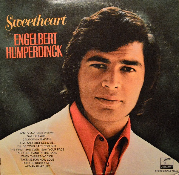 Engelbert Humperdinck - Sweetheart (LP, Album, Club, Cap)