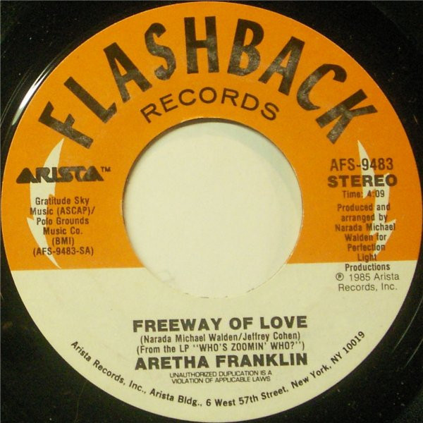 Aretha Franklin - Freeway Of Love / Jump To It (7", RE)