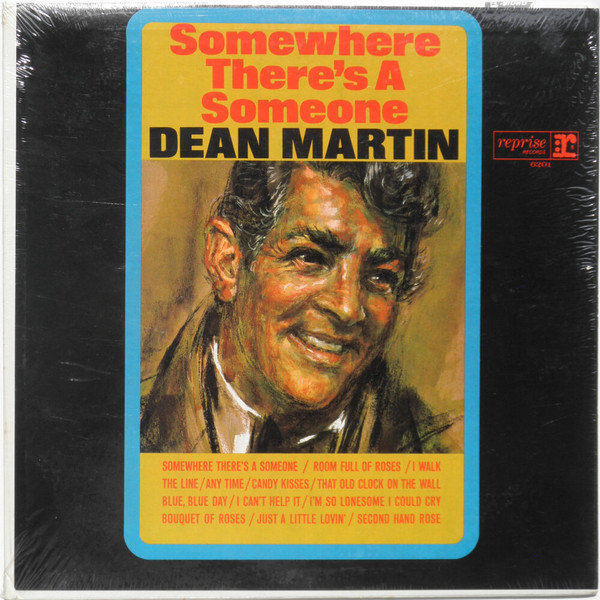 Dean Martin - Somewhere There's A Someone (LP, Album, Mono)
