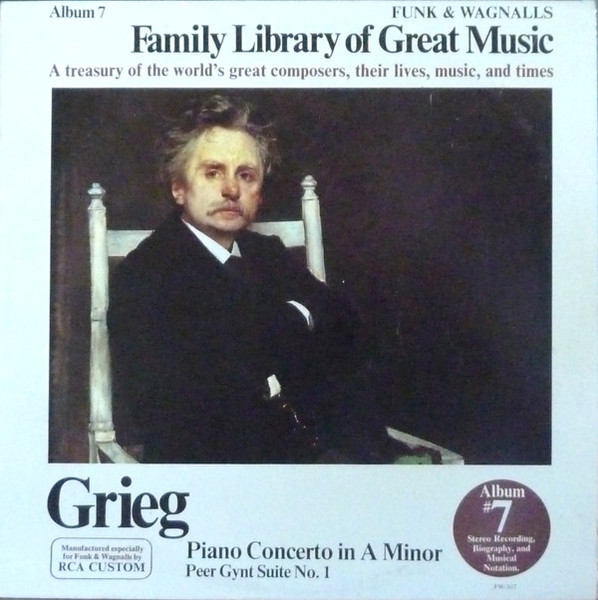 Grieg* - Piano Concerto In A Minor - Peer Gynt Suite No. 1 (LP, Album)