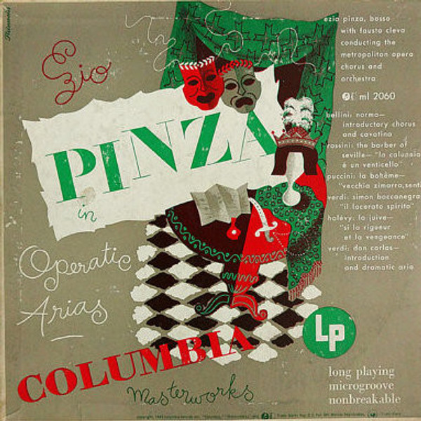 Ezio Pinza - Ezio Pinza In Operatic Arias (10")