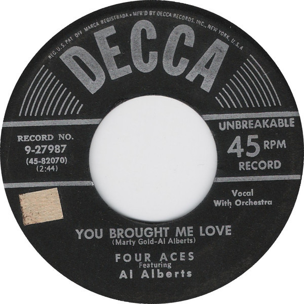 Four Aces* - You Brought Me Love (7")