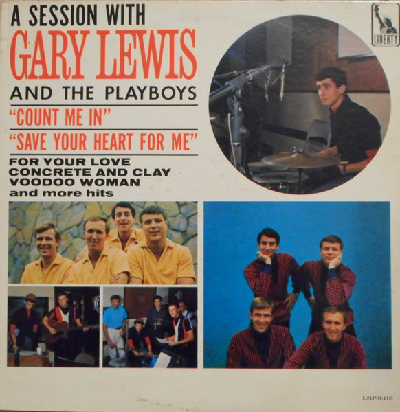Gary Lewis And The Playboys* - A Session With Gary Lewis And The Playboys (LP, Album, Mono, Roc)