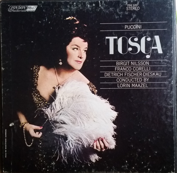 Puccini*, Birgit Nilsson, Franco Corelli, Dietrich Fischer-Dieskau, Lorin Maazel - Tosca (2xLP, RP + Box)