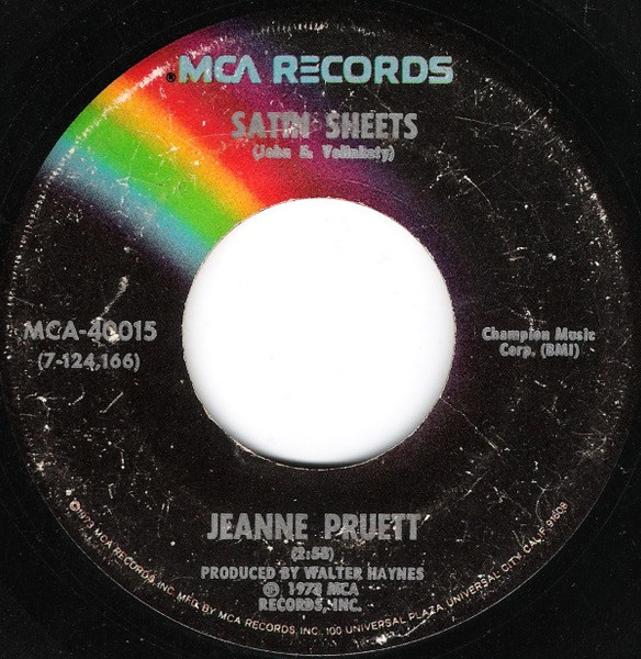 Jeanne Pruett - Satin Sheets / Sweet Sweetheart (7", Single, Pin)