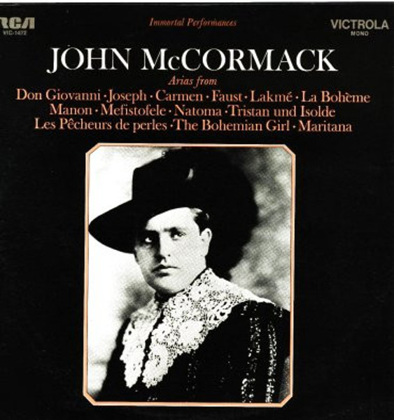 John McCormack (2) - Arias (LP, Comp, Mono)