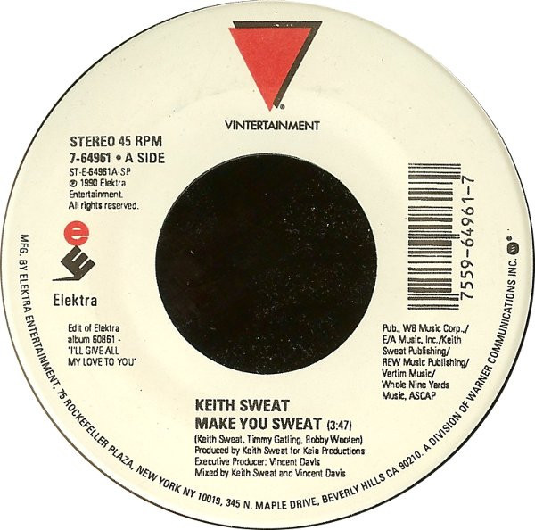 Keith Sweat - Make You Sweat (7")