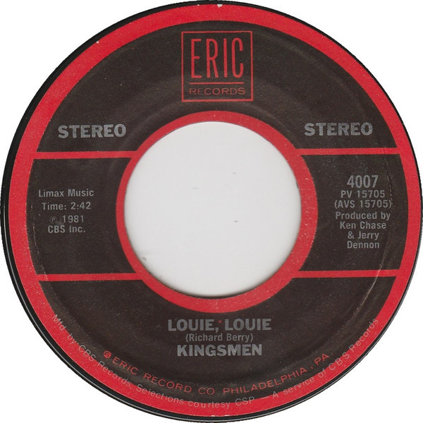 Kingsmen* / The Isley Brothers - Louie, Louie / Twist And Shout (7", Single, Styrene, Phi)