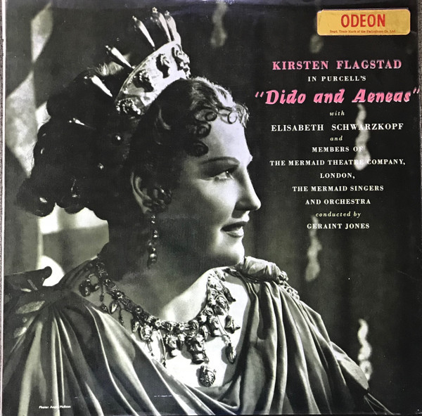 Kirsten Flagstad, Purcell* , With Members Of The Mermaid Theatre Company, London*, Geraint Jones (2) - Dido And Aeneas (LP, Mono)