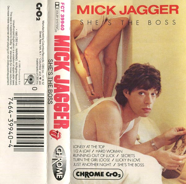 Mick Jagger - She's The Boss (Cass, Album, Dol)