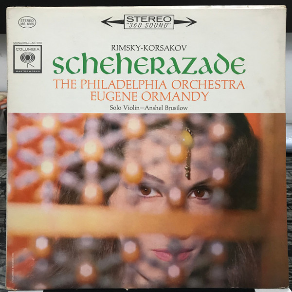 Rimsky-Korsakov* - The Philadelphia Orchestra, Eugene Ormandy, Anshel Brusilow - Scheherazade (LP, Album)