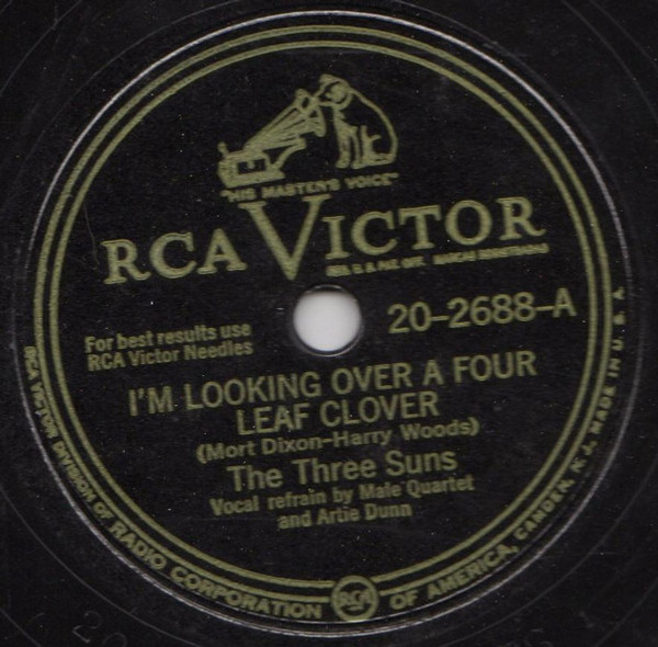 The Three Suns - I'm Looking Over A Four Leaf Clover / Eccentric (Shellac, 10")