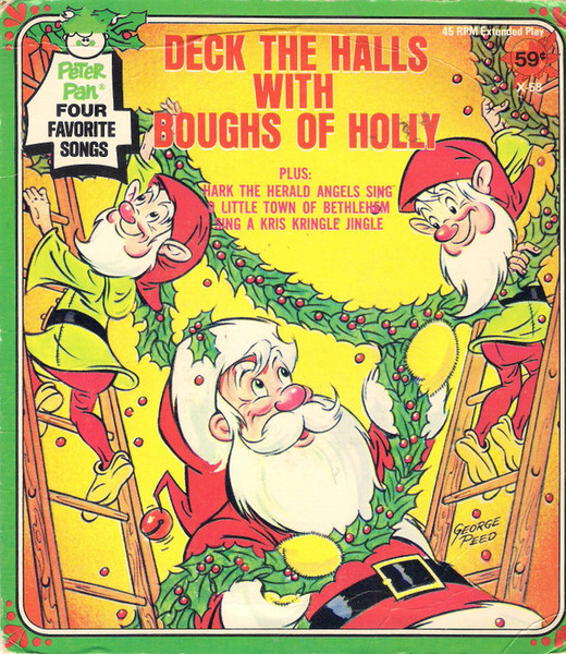 Unknown Artist - Deck The Halls With Boughs Of Holly (7", EP, Lar)