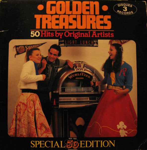 Various - Golden Treasures (3xLP, Comp)