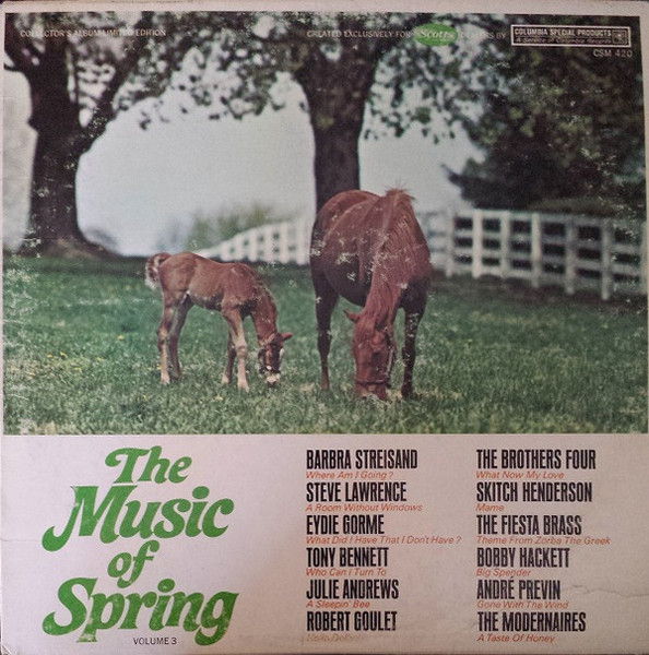 Various - The Music Of Spring Volume 3 (LP, Comp, Ltd)