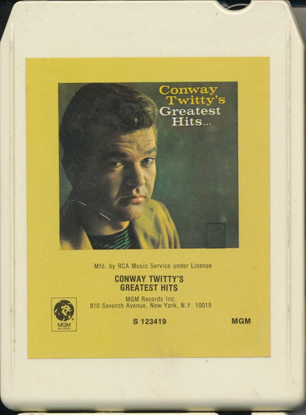 Conway Twitty - Conway Twitty's Greatest Hits... (8-Trk, Comp, Club)