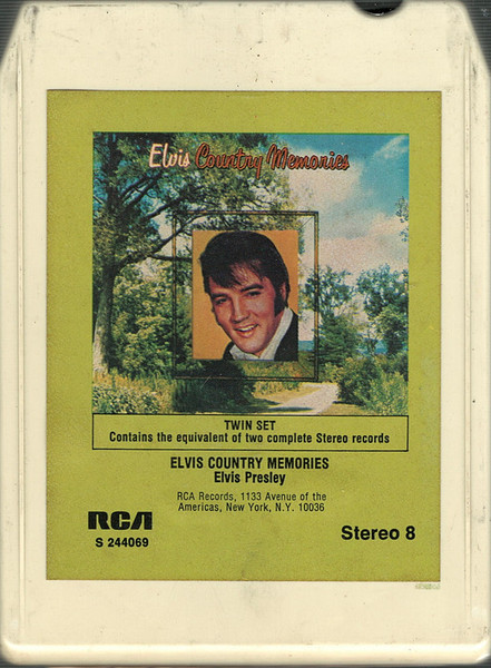 Elvis Presley - Country Memories (8-Trk, Comp, Club)