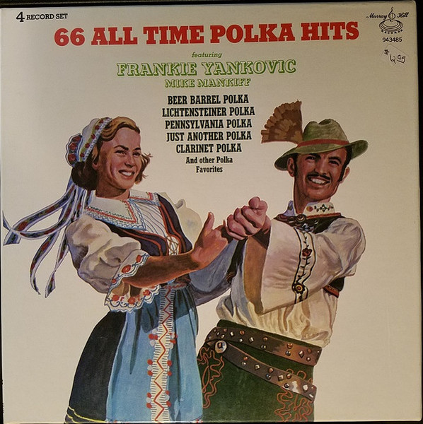Frankie Yankovic* & Mike Mankiff - 66 All Time Polka Hits (4xLP, Comp + Box)