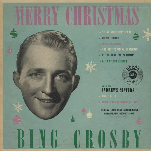 Bing Crosby - Merry Christmas (10")