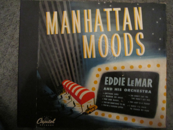 Eddie LeMar And His Orchestra - Manhattan Moods (4xShellac, 10", Album)