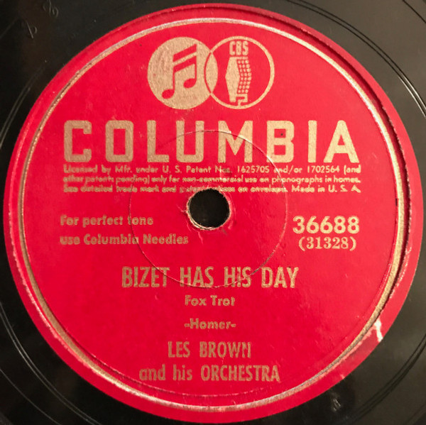 Les Brown And His Orchestra - Bizet Has His Day / A Good Man Is Hard To Find (Shellac, 10")