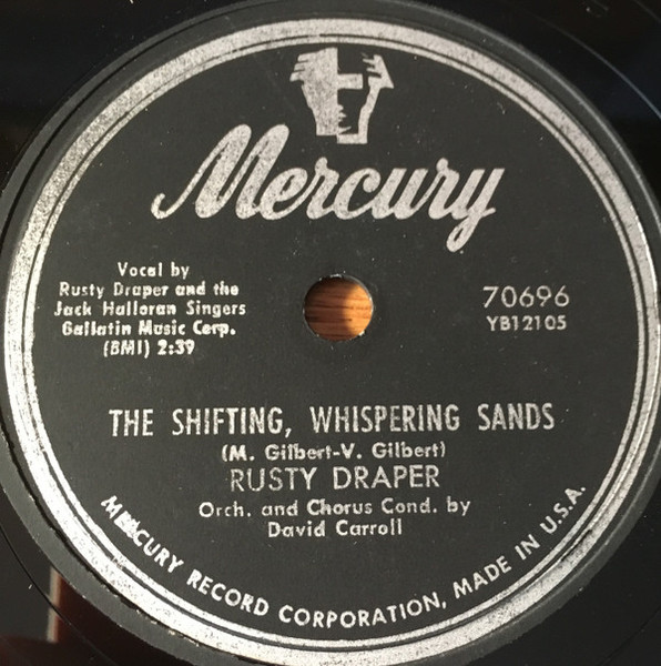 Rusty Draper - The Shifting, Whispering Sands (Shellac, 10")